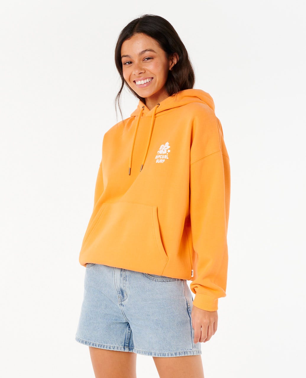 Hibiscus Heritage Hood - Light Orange
