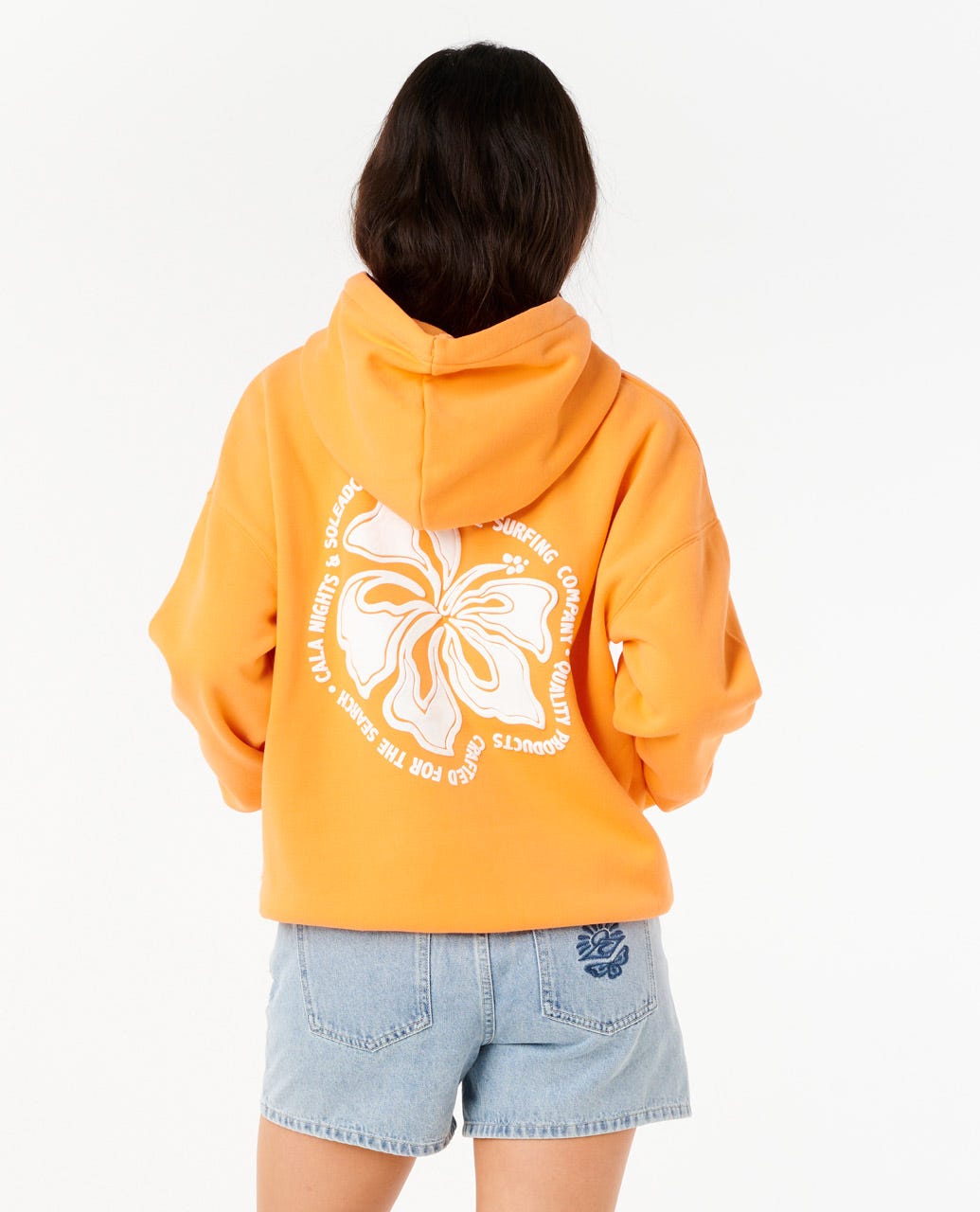Hibiscus Heritage Hood - Light Orange