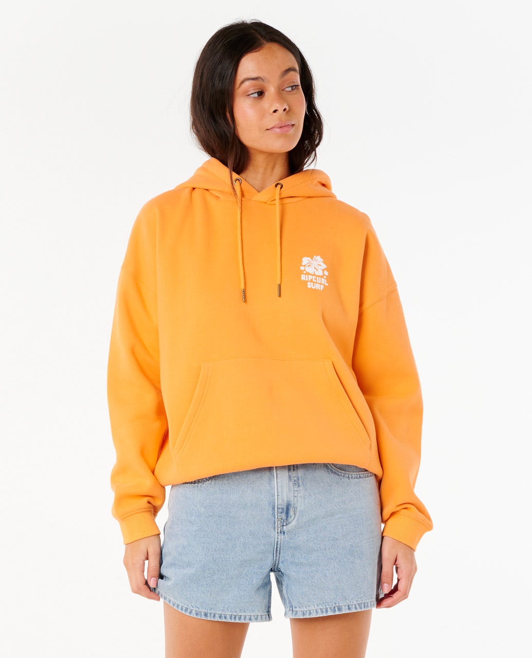 Hibiscus Heritage Hood - Light Orange