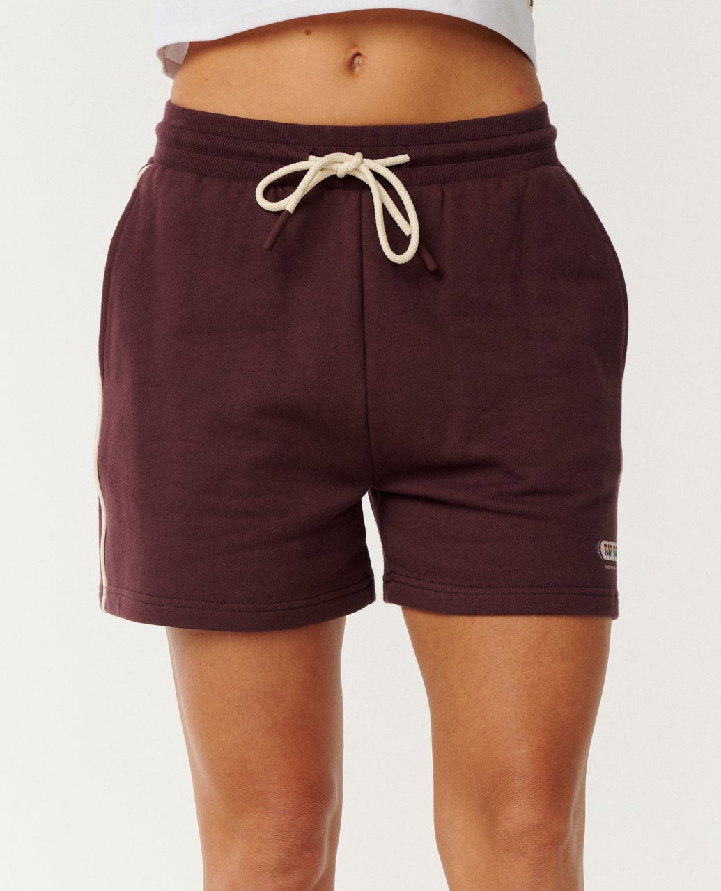 Rip Curl Since 1969 Relaxed Track Short in Fudge