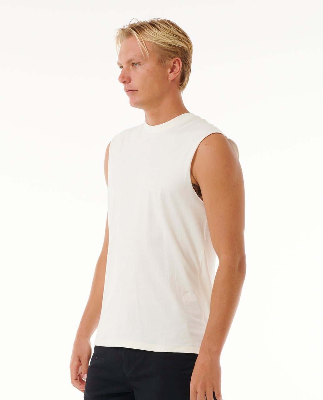 Rip Curl Plain Wash Muscle - Bone (view 2)