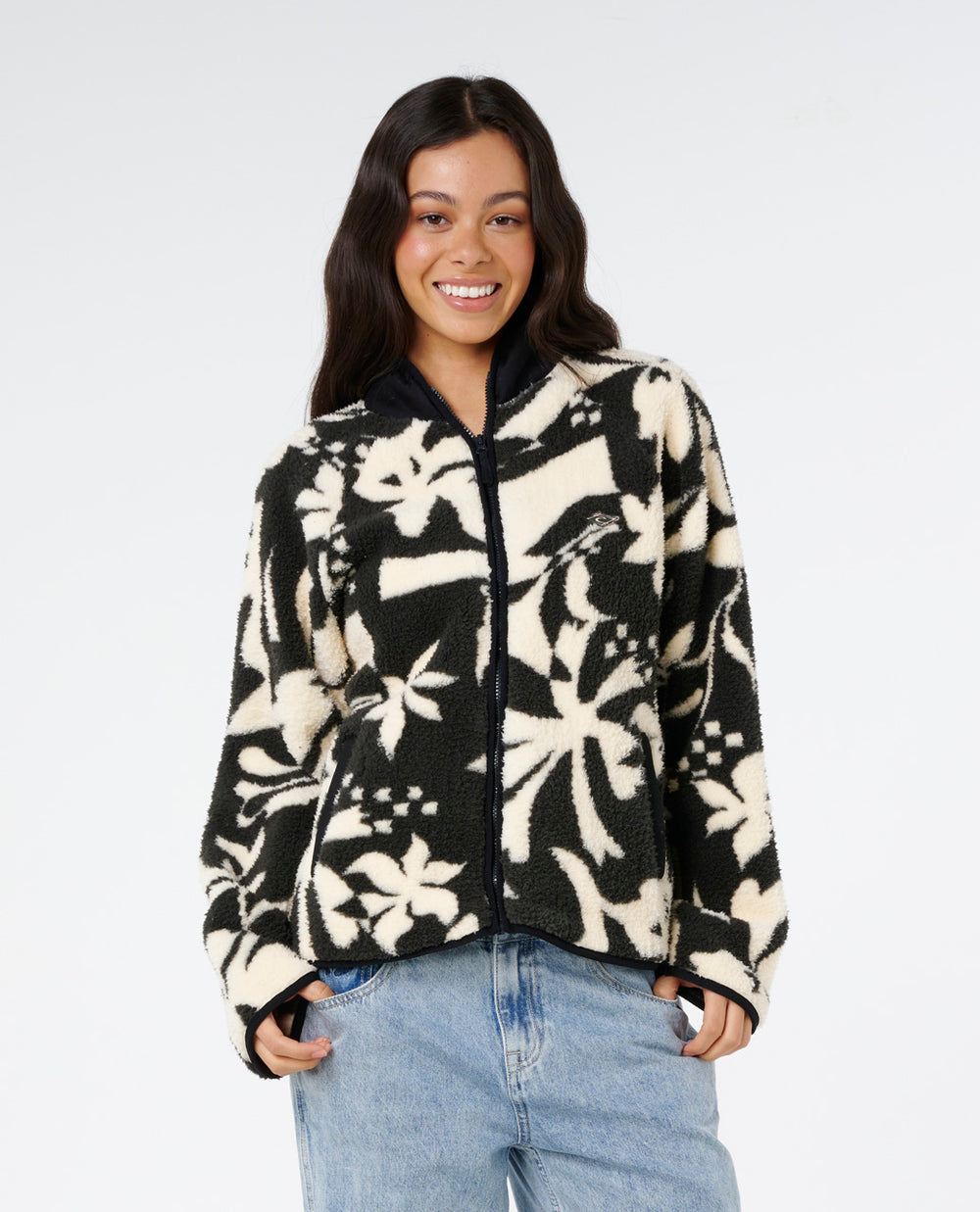 Rip Curl Catalina Islands ZT Polar Fleece - Black