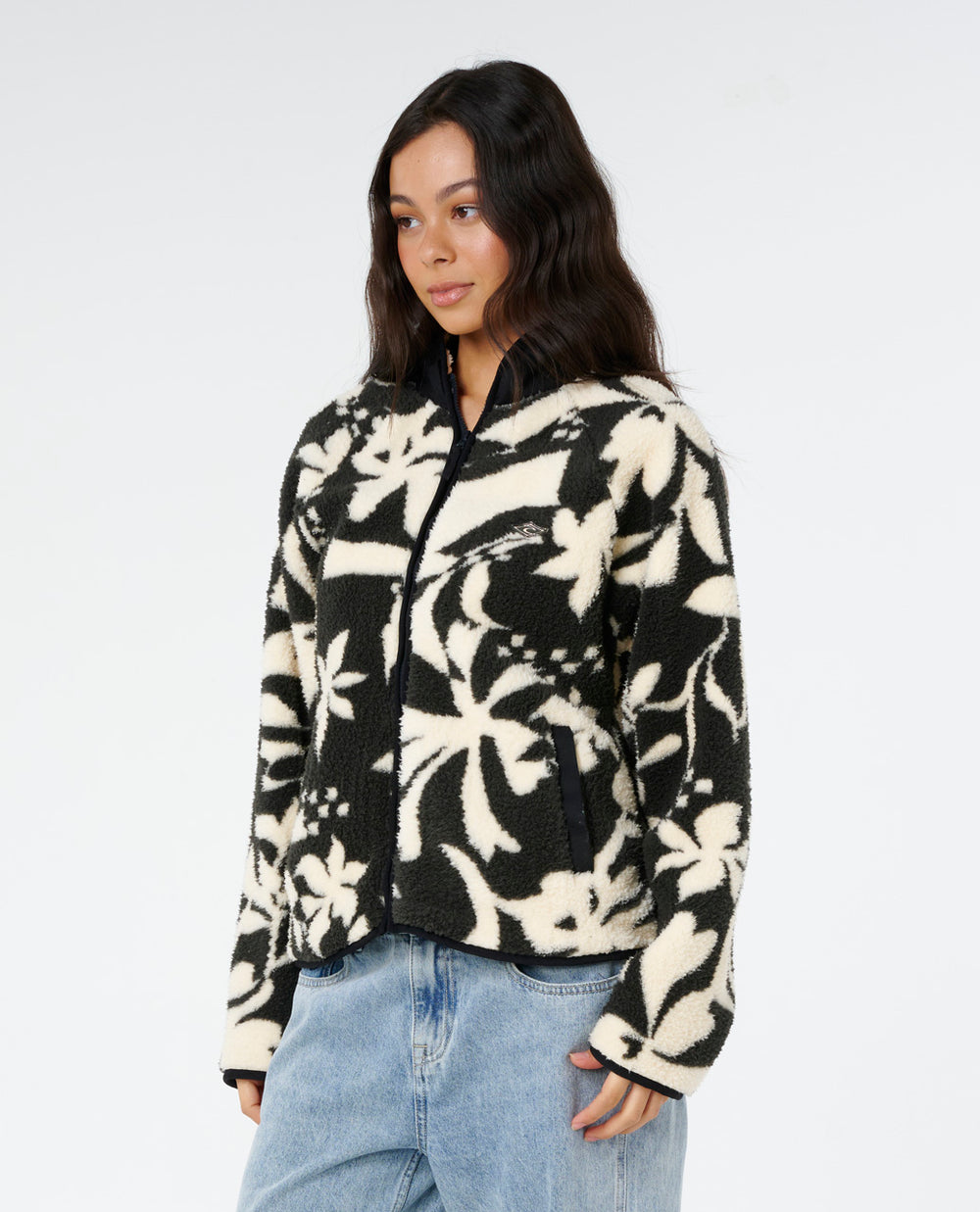 Rip Curl Catalina Islands ZT Polar Fleece - Black (view 2)