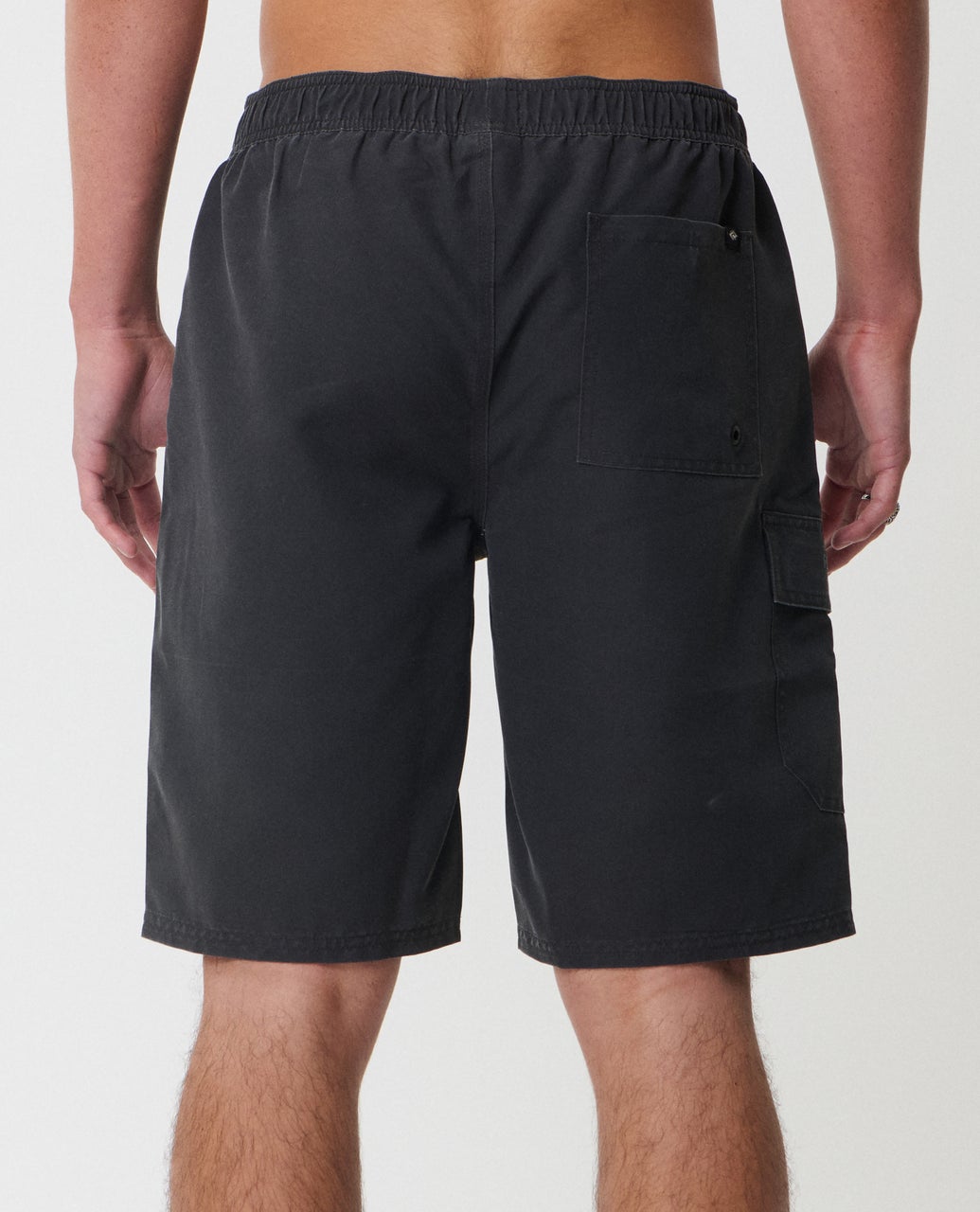 Classic Surf Cargo Boardshort - Black/Black