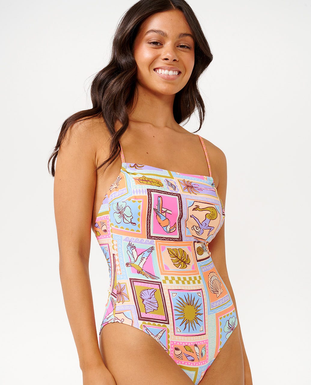 Rip Curl Beach Party D-DD One Piece - Multico