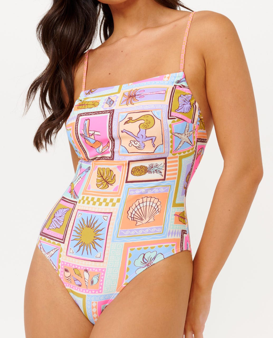 Rip Curl Beach Party D-DD One Piece - Multico (view 2)
