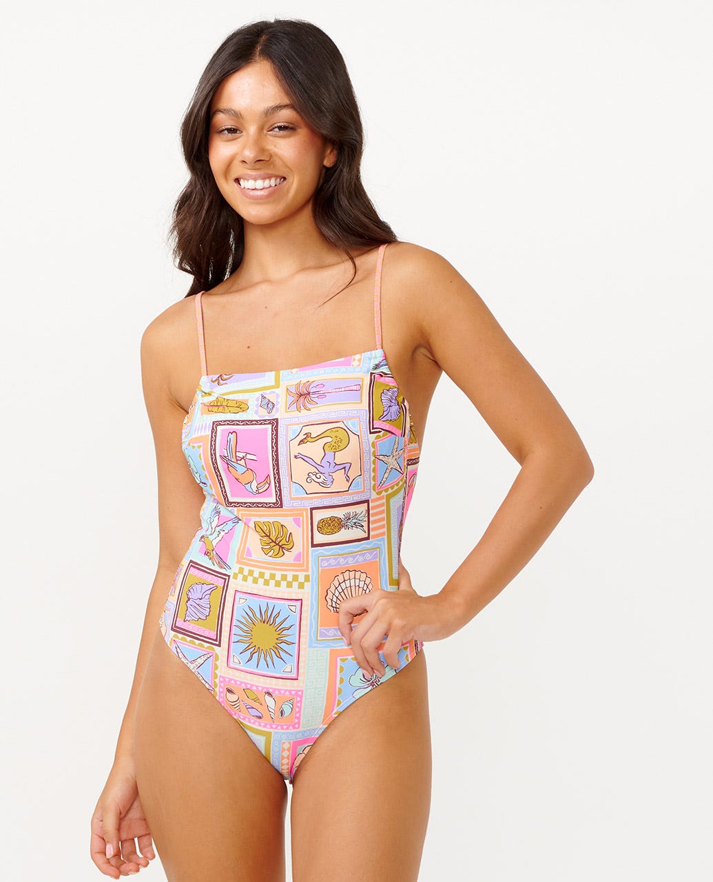 Rip Curl Beach Party D-DD One Piece - Multico (view 5)