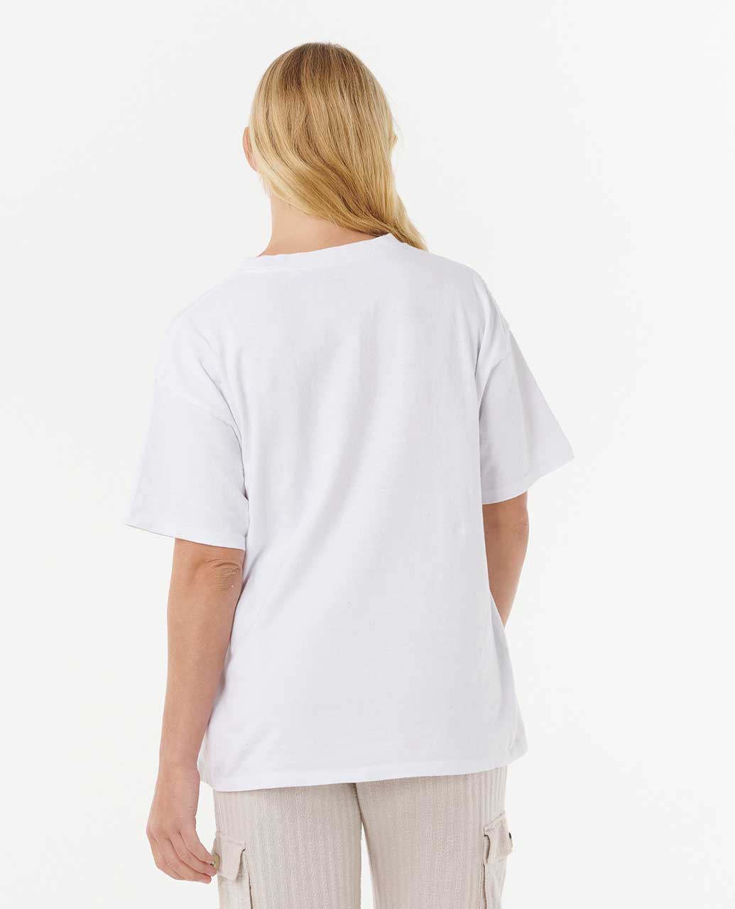 Rip Curl Oceanic Heritage Tee - Optical White (view 2)