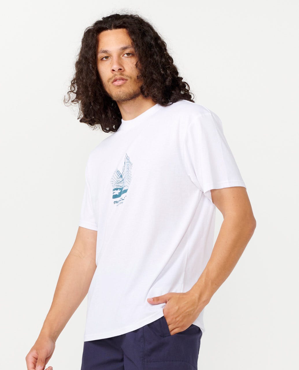 Vaporcool Search Frequency Tee - White