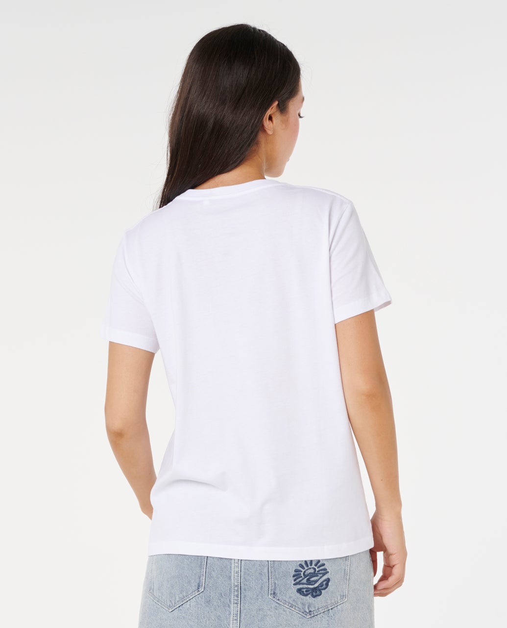 Rip Curl Paradise Standard Tee - Optical White (view 3)