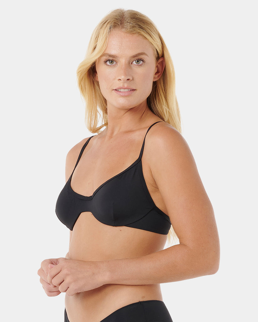 Rip Curl Classic Surf D-DD Top - Black (view 2)