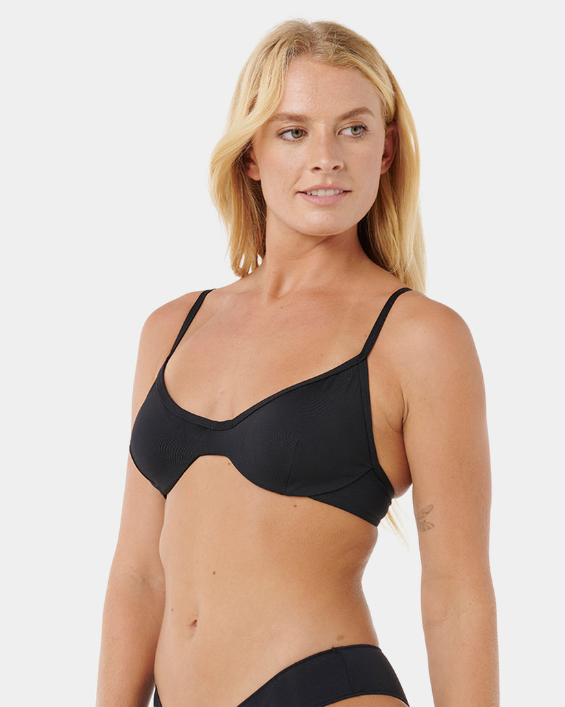 Rip Curl Classic Surf D-DD Top - Black (view 5)