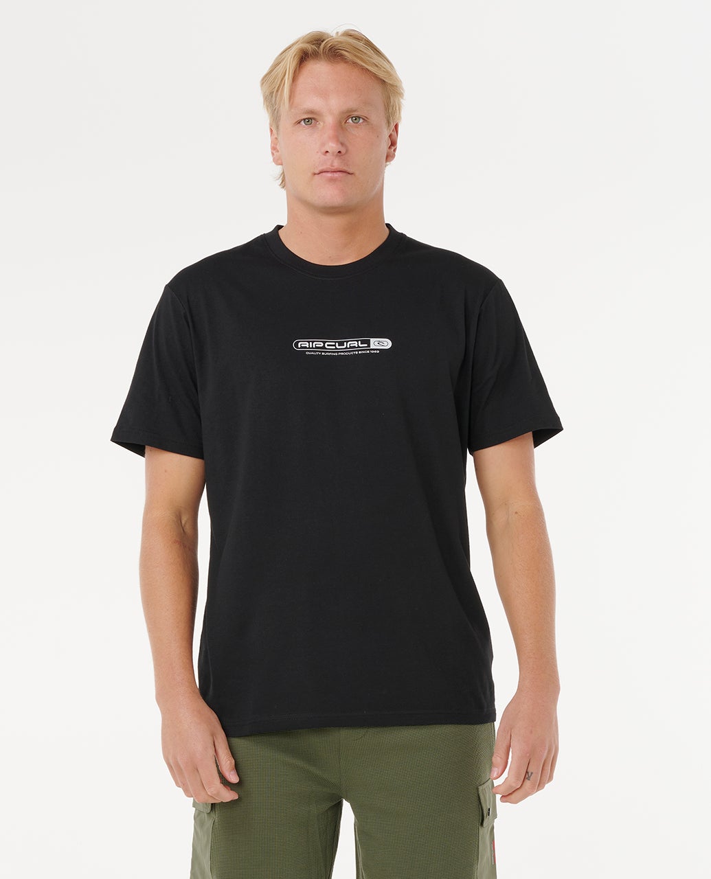 Rip Curl Vaporcool Test Tube Tee - Black