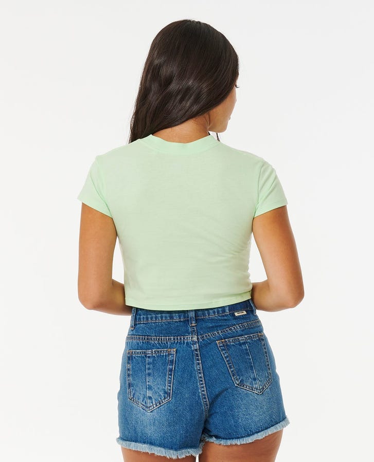 Rip Curl Paradise Valley Baby Tee (view 2)