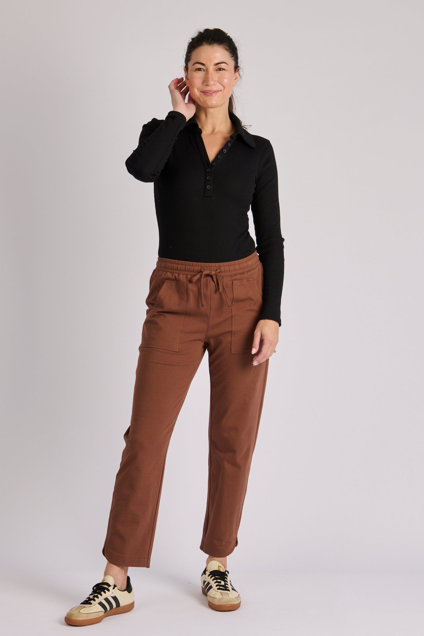 One Ten Willow Beach Pant - Chocolate