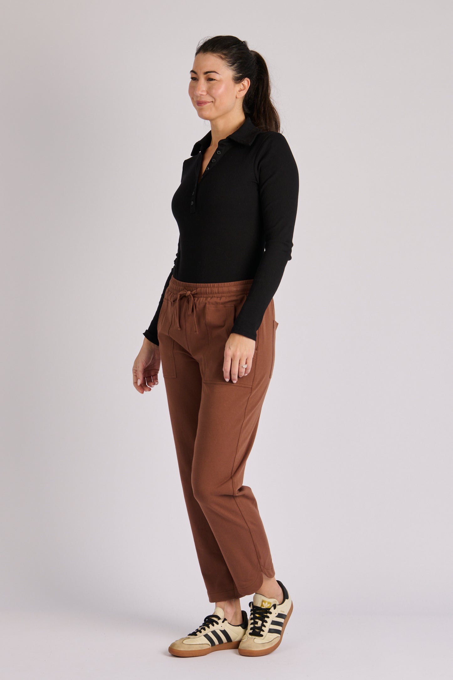 One Ten Willow Beach Pant - Chocolate (view 3)
