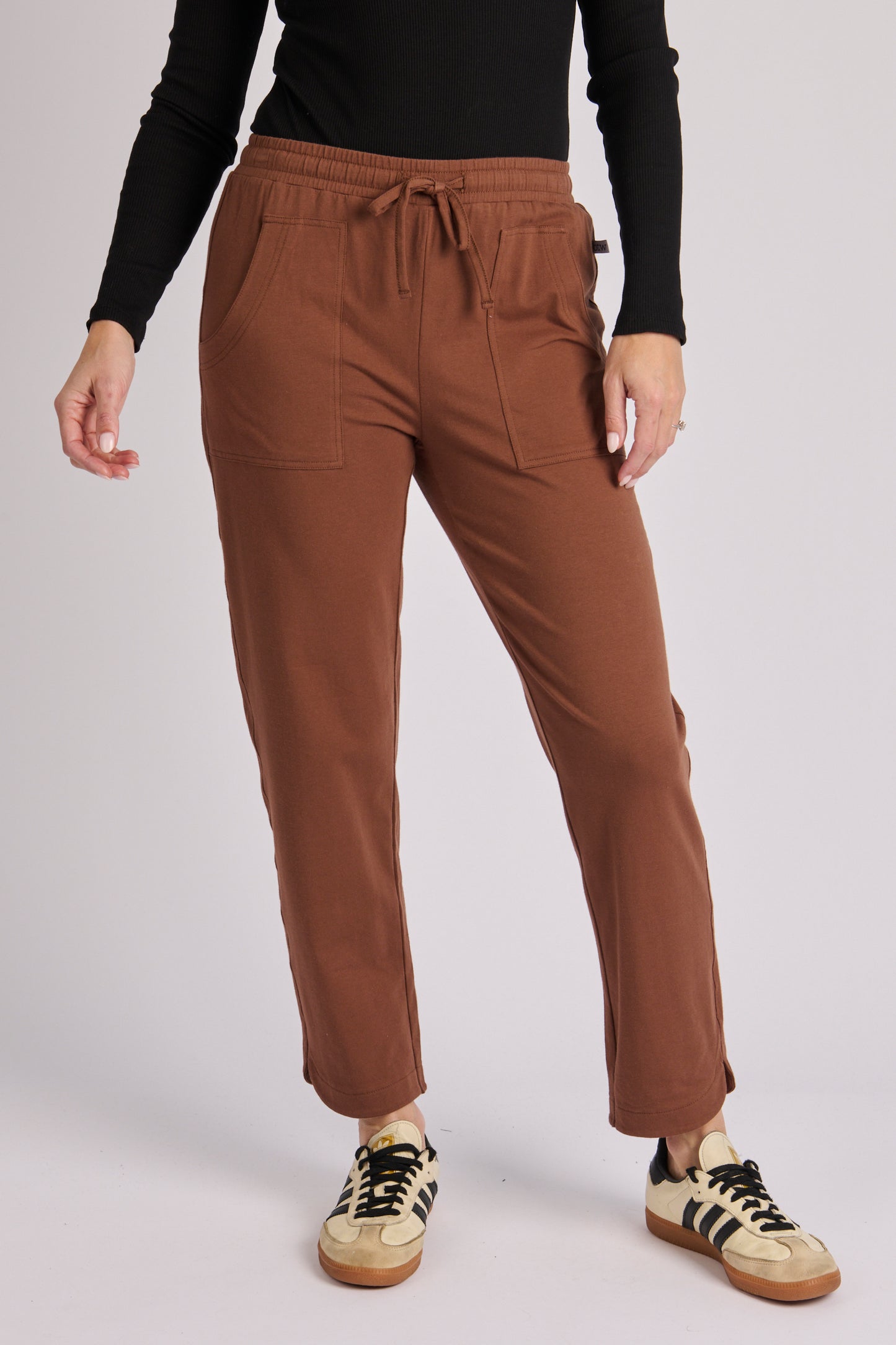 One Ten Willow Beach Pant - Chocolate (view 2)