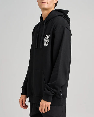 Ahoy Fkrs Shield Hooded Pullover - Black