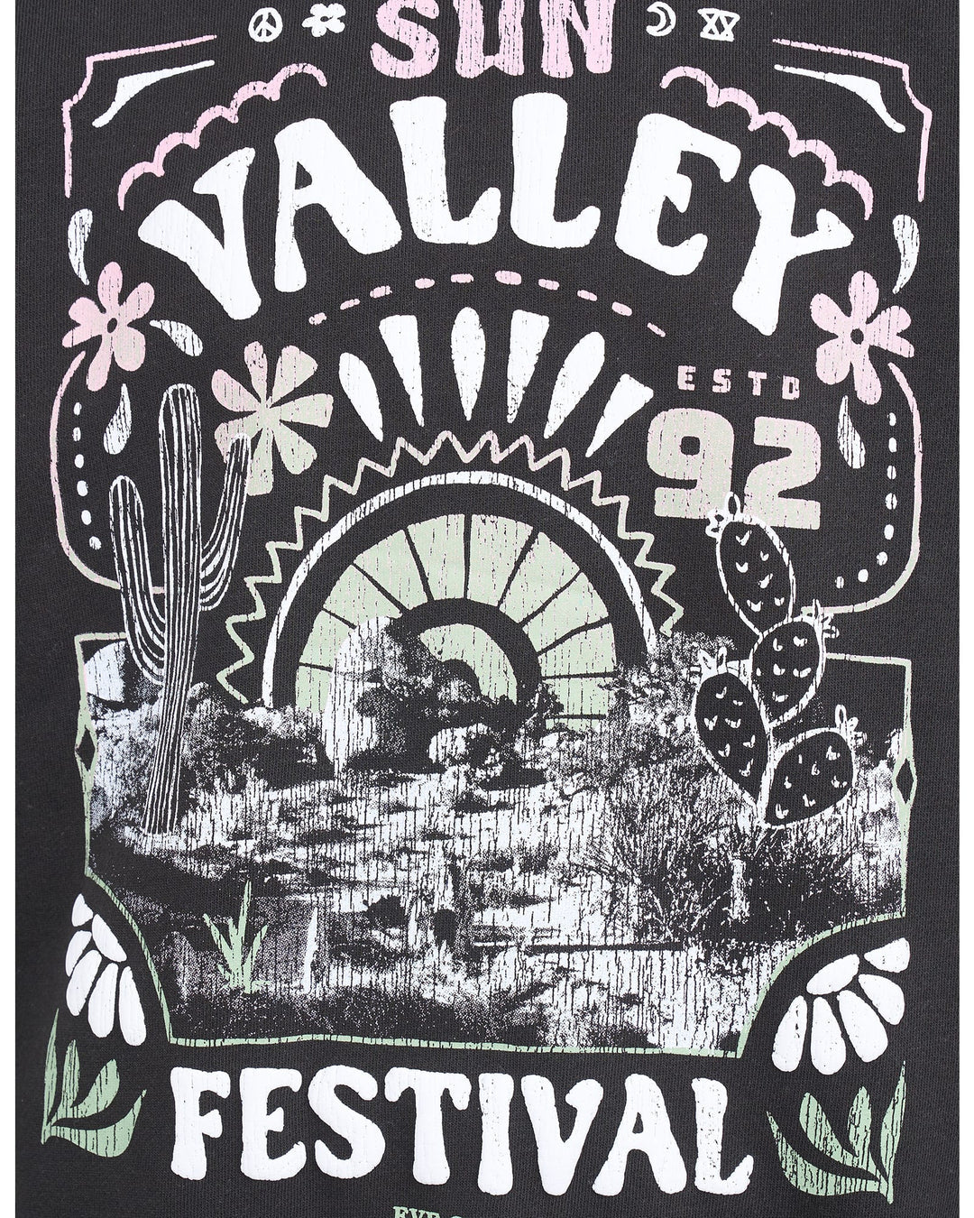 Sun Valley Crew - Washed Black