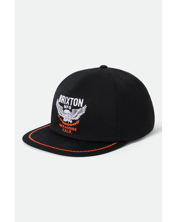 Brixton Waller HP Snapback - Black
