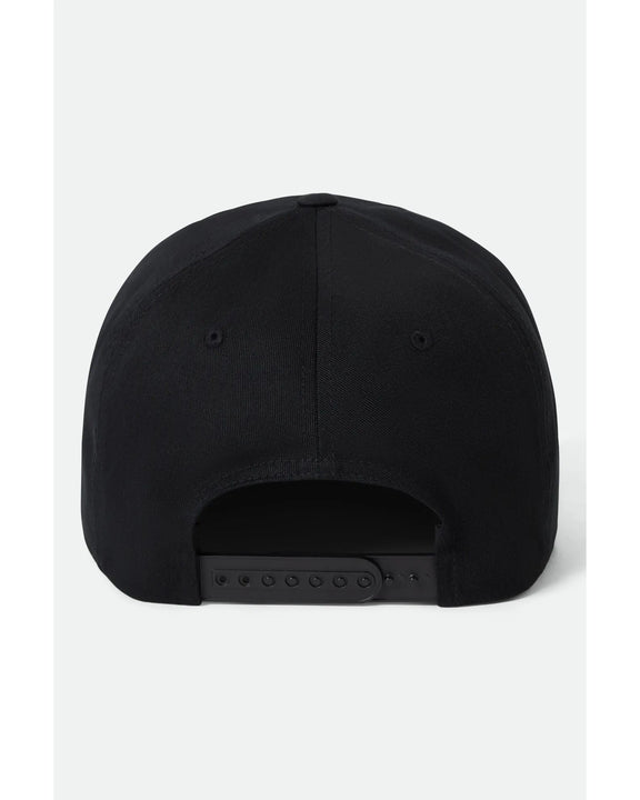 Brixton Waller HP Snapback - Black (view 2)