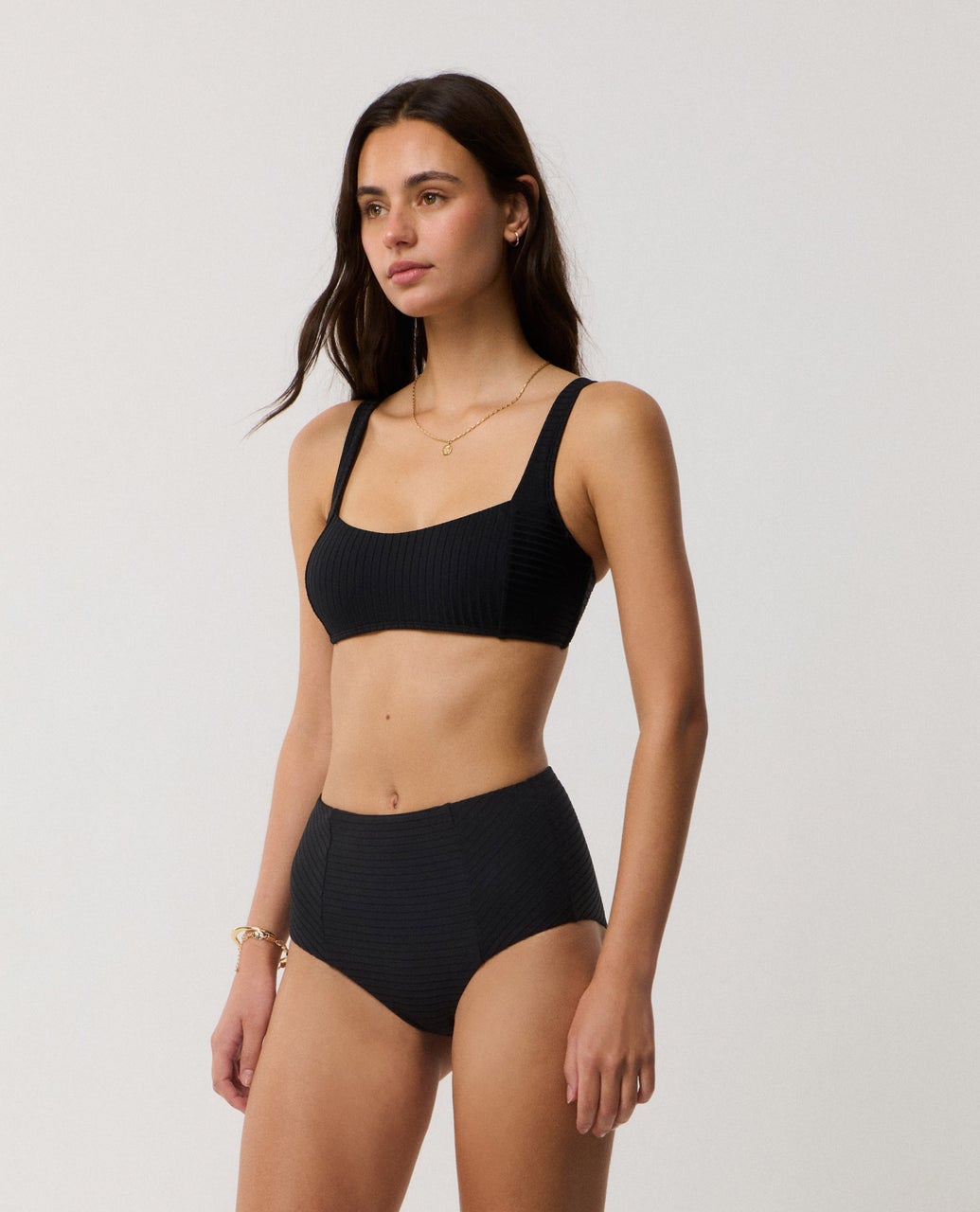 Rip Curl Premium Surf Multi Fit Crop Black back