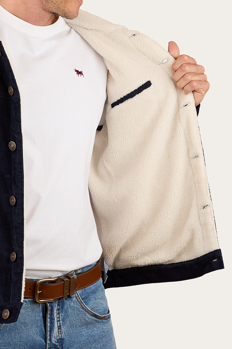Ringers Western Milawa Mens Corduroy Jacket - Navy (view 2)
