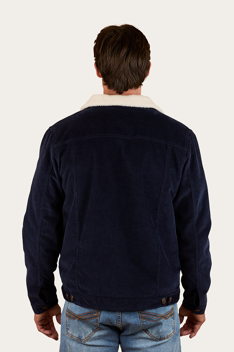 Ringers Western Milawa Mens Corduroy Jacket - Navy (view 3)