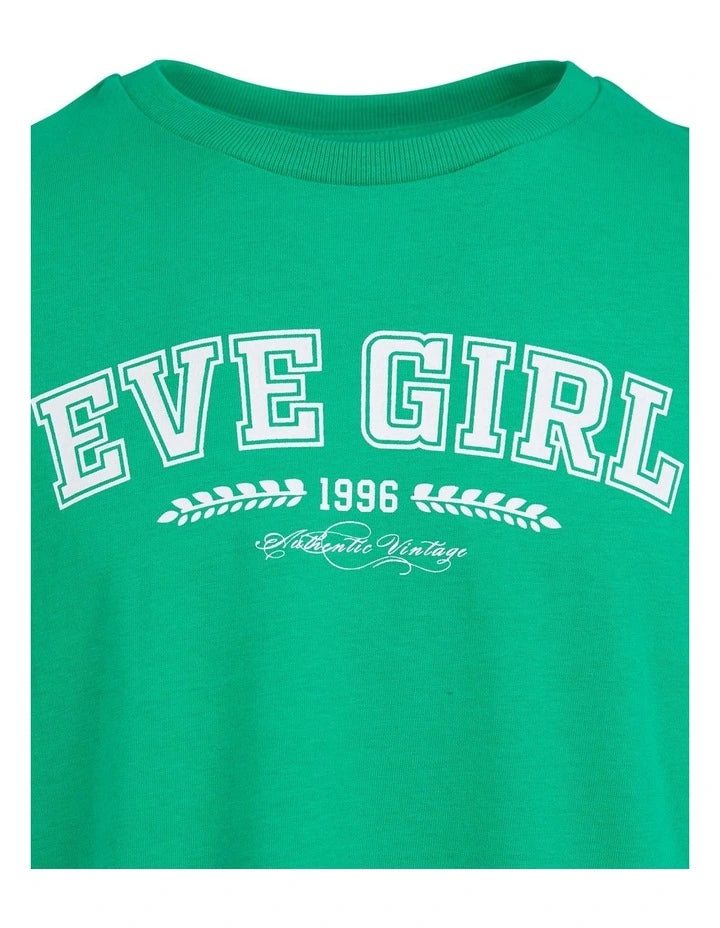 Academy Tee Dress - Green - Teens - Catani Clothing