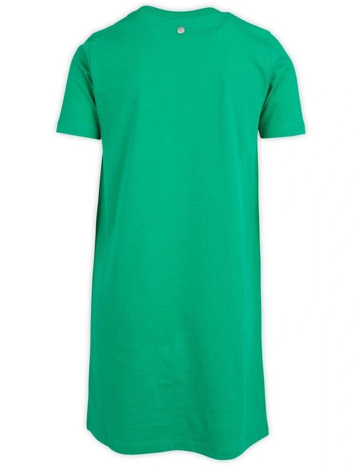 Academy Tee Dress - Green - Teens - Catani Clothing
