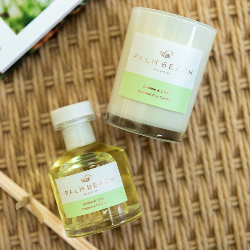 Palm Beach Collection Mini Candle & Diffuser Pack - Jasmine & Lime (view 2)