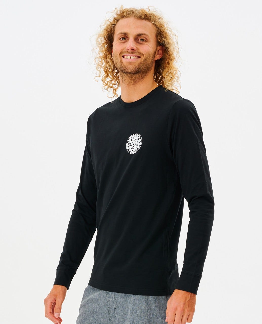 Rip Curl Icons of Surf LS - Black (view 2)