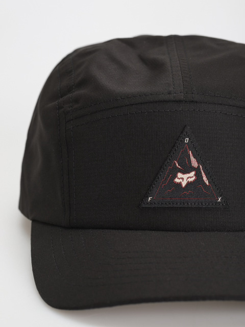 Fox Finisher 5 Panel Hat - Black (view 2)