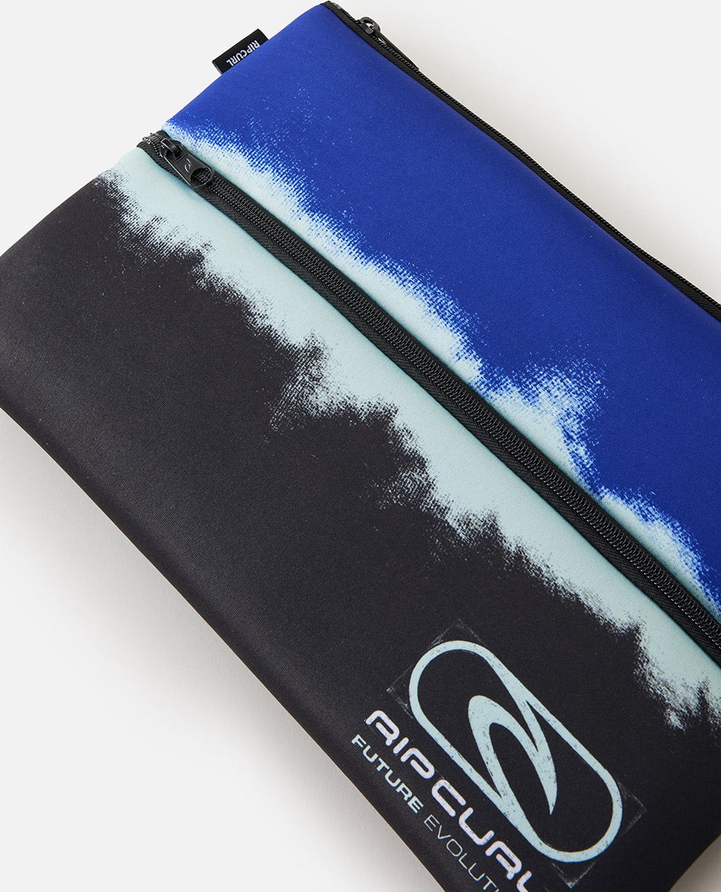 X-Large Pencil Case - Black / Blue
