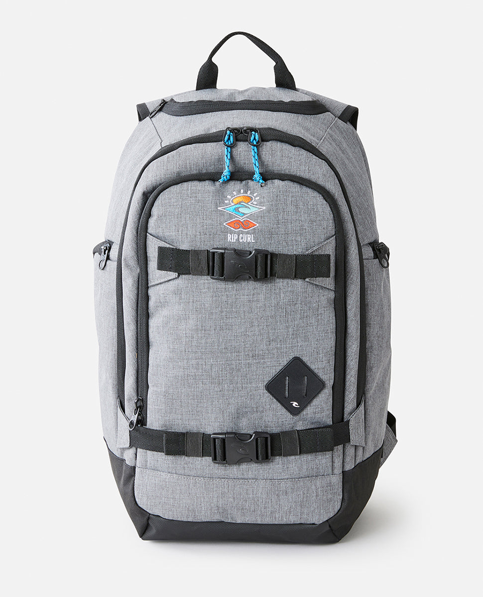 Posse 33L Icons Of Surf Backpack - Grey Marle