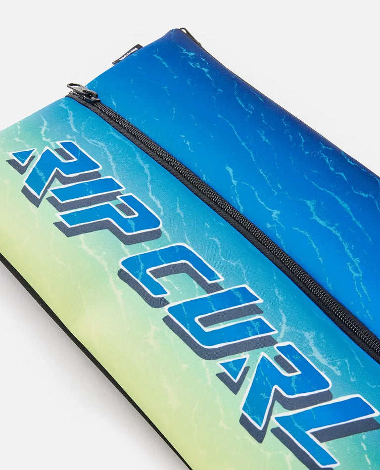 X-Large Pencil Case - Aqua