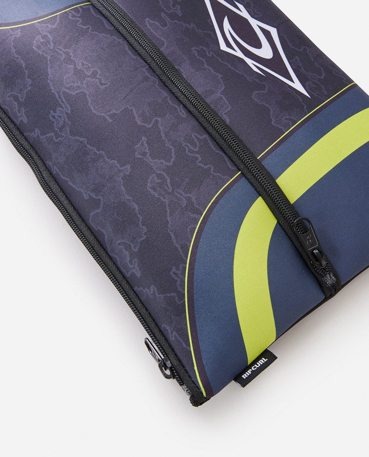 Rip Curl X-Large Pencil Case - Neon Lime (view 2)