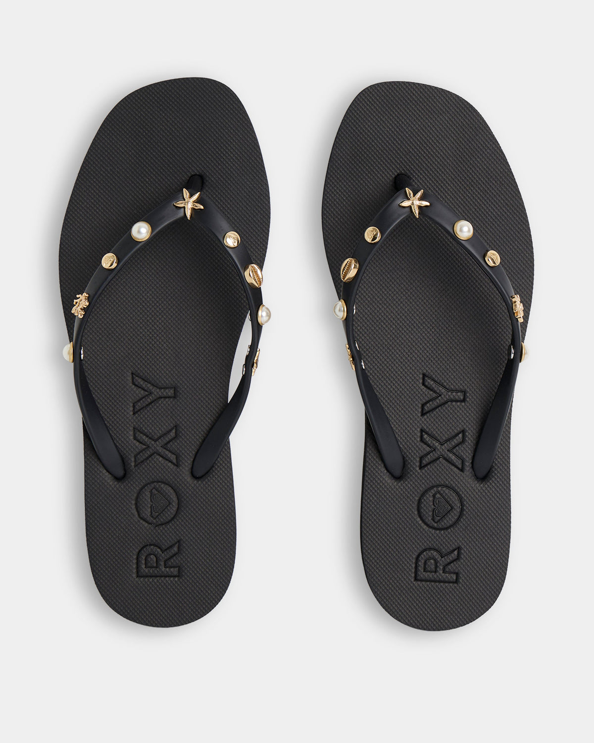 Roxy Hema Sandals in black - detail