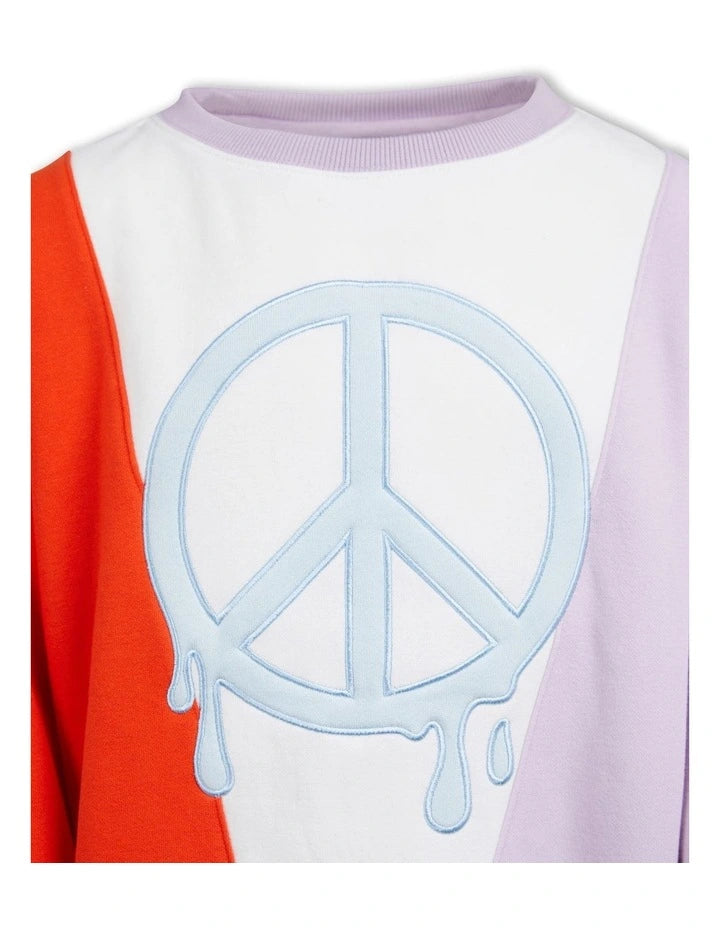 Eve Girl Drip Peace Crew - Multi - Kids (view 2)