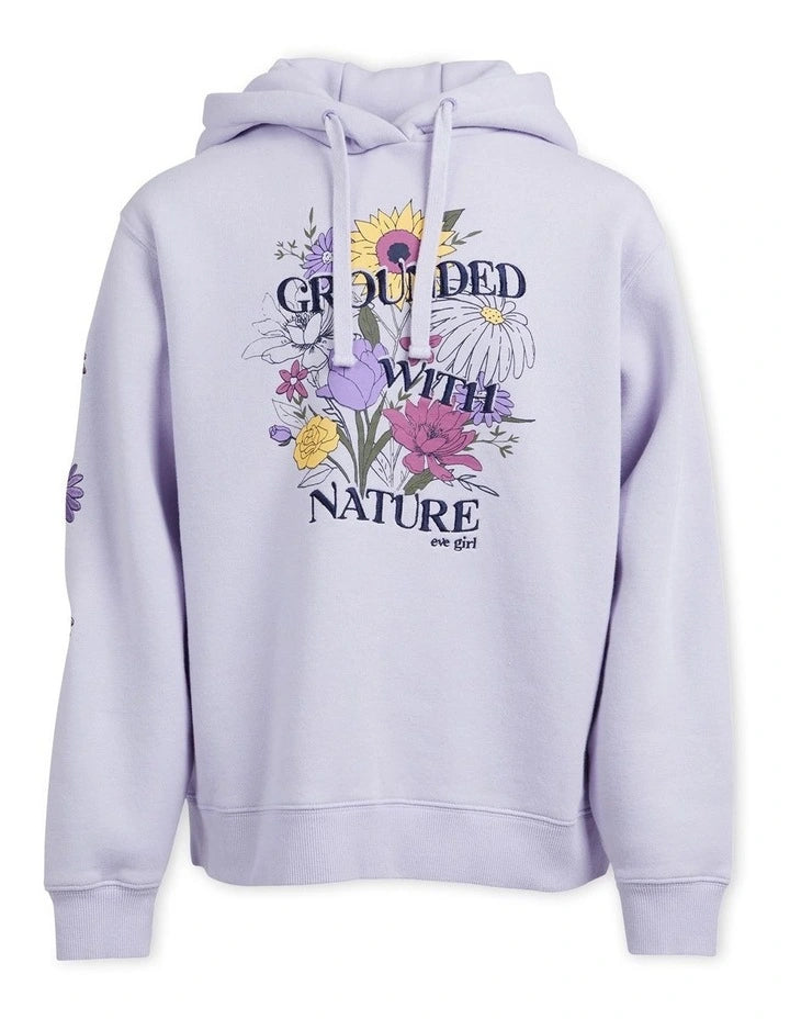 Grounded Hoodie - Purple - Kids