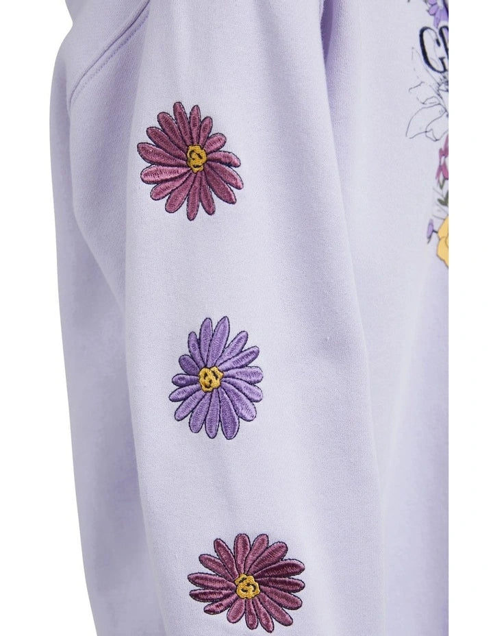 Grounded Hoodie - Purple - Kids
