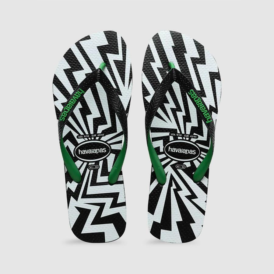 Havaianas Top Thong Crash Mix - Black / Green (view 2)