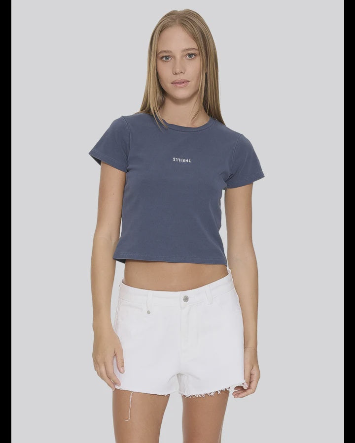 Thrills Minimal Thrills Mini Tee in Heritage Navy