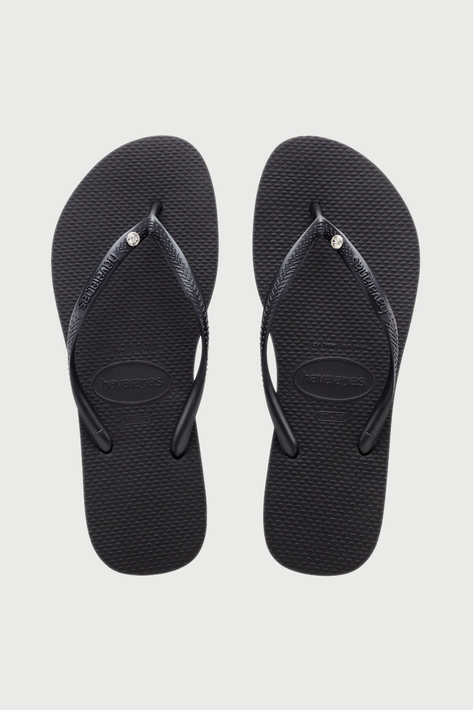 Havaianas Slim Crystal SW II - Black (view 2)