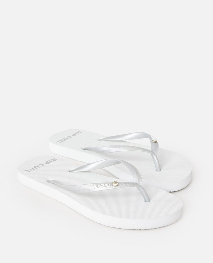 Premium Surf Bloom Open Toe - Silver