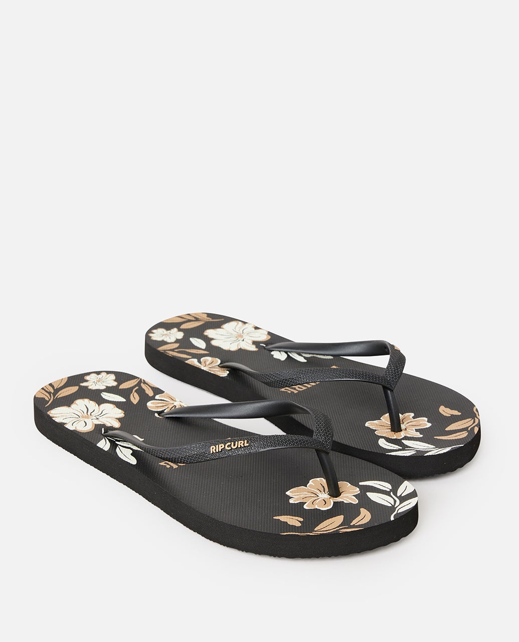 Rip Curl Mixed Bloom Open Toe Black front