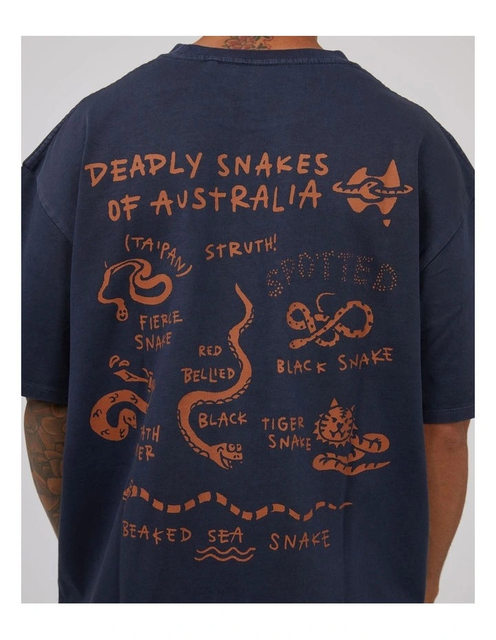 Deadly Tee - Navy