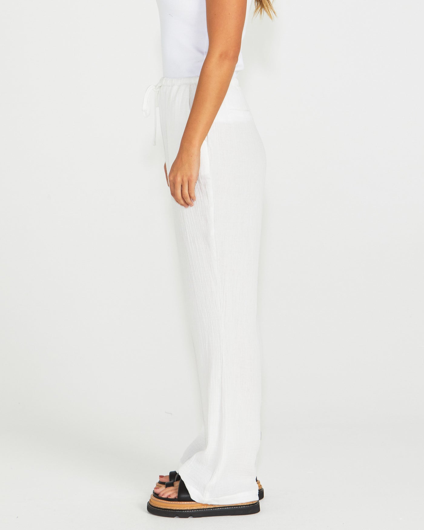 Sass Henny Pants - White (view 3)