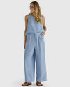Sass Rye Pant Chambray - front view