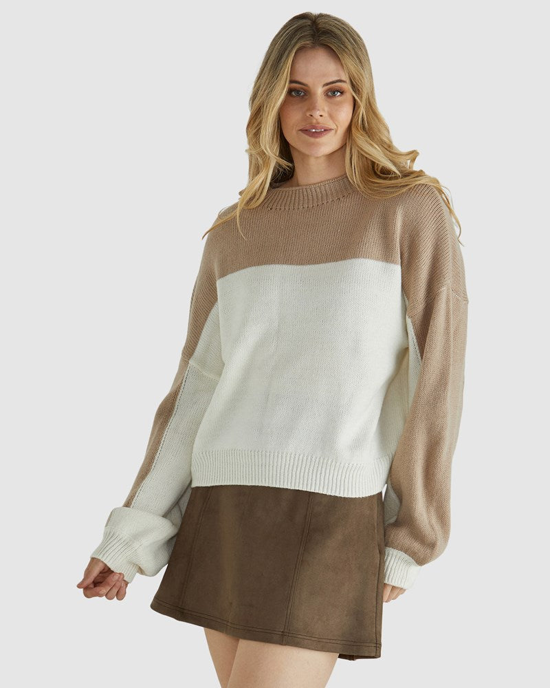 Valery Knit - Oatmeal / Bone Cream